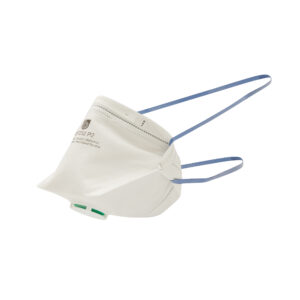 HACCP P2 DISPOSABLE MASK FLAT FOLD VALVED