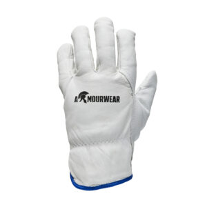 COLD CONDITION LEATHER RIGGER FUR LINED BEIGE AB GRADE