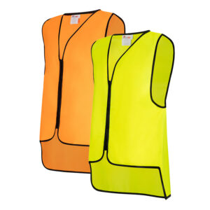 SAFETY VEST WITH TAIL - DAY USE ZIP CLOSURE 100% RECYCLED MATERIAL