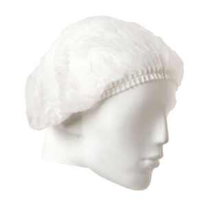 HACCP 24"CRIMPED BERET CAPS