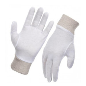 MENS FINE-INTER COTTON KNITTED WITH CUFF GLOVE